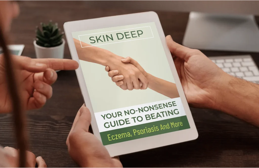 Skin Deep KeraBiotics free bonus guide for treating eczema and psoriasis