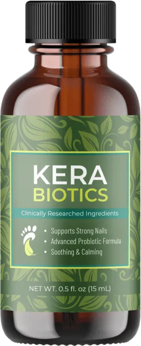 1 bottle supply of KeraBiotics toenail formula